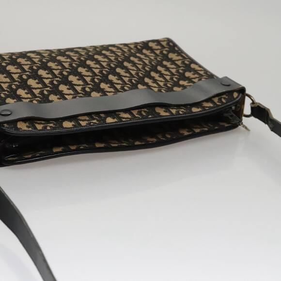 DIOR Trotter Canvas Shoulder Bag Navy - Picture 6 of 12